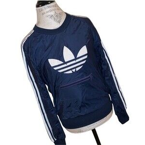 Navy Vintage Adidas Sweater